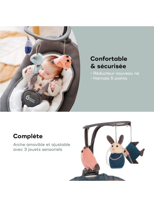 Babymoov Swoon Motion elektromos pihenőszék, OUTLET termék