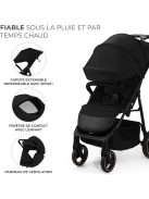 Kinderkraft TRIG 3 babakocsi 0-22 kg -ig- fekete OUTLET termék