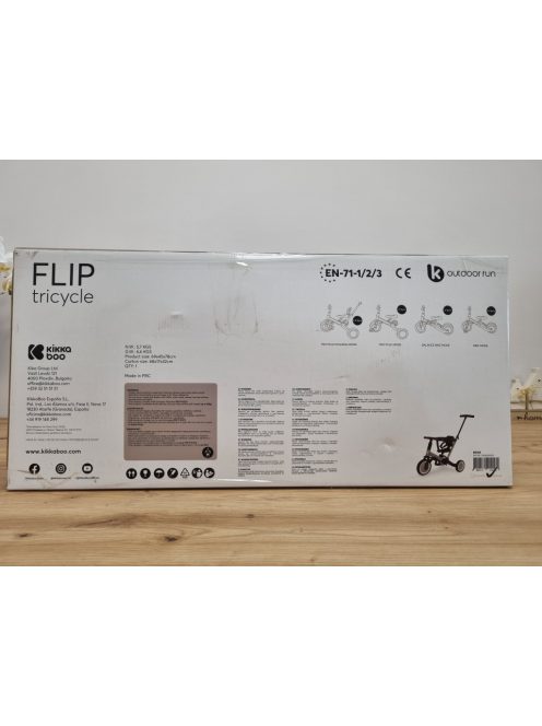 KikkaBoo Flip 5 az 1-ben trickli bézs, OUTLET termék