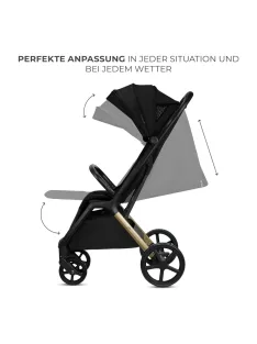 Kinderkraft Loom babakocsi-fekete, OUTLET termék