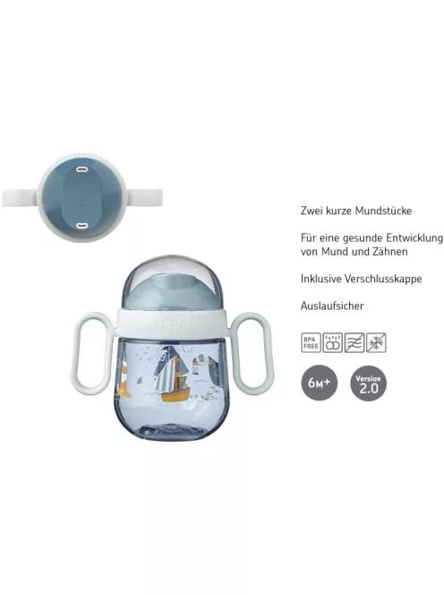 Mepal-Little Dutch MIO 2.0 csöpögésmentes 200ml itatópohár, OUTLET termék