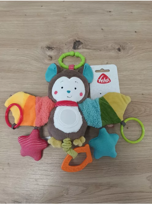 Fehn plüss denevér játék akasztóval, OUTLET termék