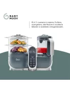 Babymoov Nutribaby Plus turmix és páróló bébiétel-készítő - szürke, OUTLET termék