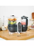 Babymoov Nutribaby Plus turmix és páróló bébiétel-készítő - szürke, OUTLET termék
