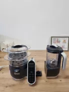 Babymoov Nutribaby Plus turmix és páróló bébiétel-készítő - szürke, OUTLET termék