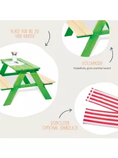 Pinolino kerti pad, 90 x 79 x 50 cm, OUTLET termék