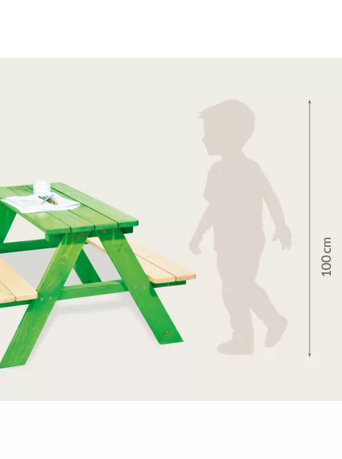 Pinolino kerti pad, 90 x 79 x 50 cm, OUTLET termék