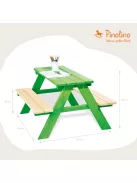 Pinolino kerti pad, 90 x 79 x 50 cm, OUTLET termék