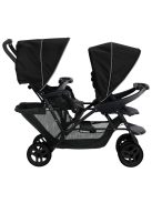 GRACO Stadium Duo testvér babakocsi Titanium. OUTLET termék.