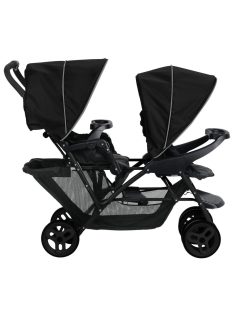   GRACO Stadium Duo testvér babakocsi Titanium. OUTLET termék.