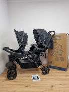 GRACO Stadium Duo testvér babakocsi Titanium. OUTLET termék.