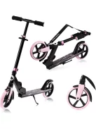 Lionelo Luca roller 100kg-ig fekete-rózsaszín, OUTLET termék 