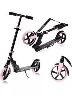   Lionelo Luca roller 100kg-ig fekete-rózsaszín, OUTLET termék 