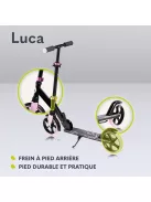 Lionelo Luca roller 100kg-ig fekete-rózsaszín, OUTLET termék 