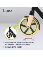 Lionelo Luca roller 100kg-ig fekete-rózsaszín, OUTLET termék 