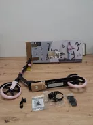 Lionelo Luca roller 100kg-ig fekete-rózsaszín, OUTLET termék 