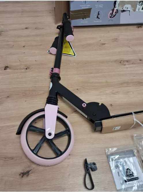Lionelo Luca roller 100kg-ig fekete-rózsaszín, OUTLET termék 