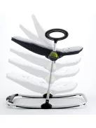 Beaba Up&Down pihenőszék-fekete&pöttyös. OUTLET termék