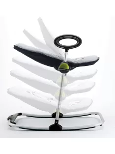 Beaba Up&Down pihenőszék-fekete&pöttyös. OUTLET termék