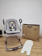 Beaba Up&Down pihenőszék-fekete&pöttyös. OUTLET termék