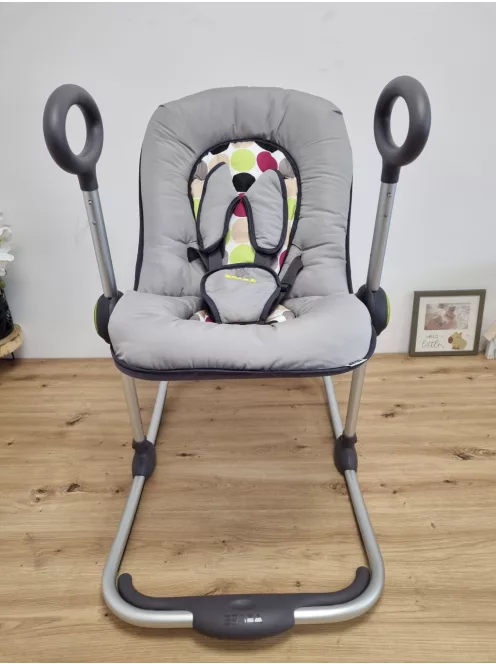 Beaba Up&Down pihenőszék-fekete&pöttyös. OUTLET termék