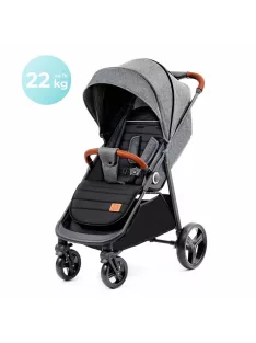   Kinderkraft Grande Plus sportbabakocsi  szürke, OUTLET termék