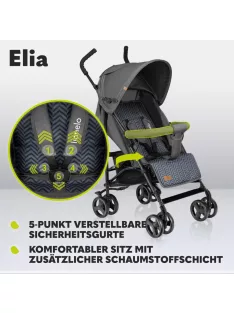   LIONELO Elia kisméretű összecsukható babakocsi - Outlet termék