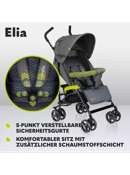 LIONELO Elia kisméretű összecsukható babakocsi - Outlet termék