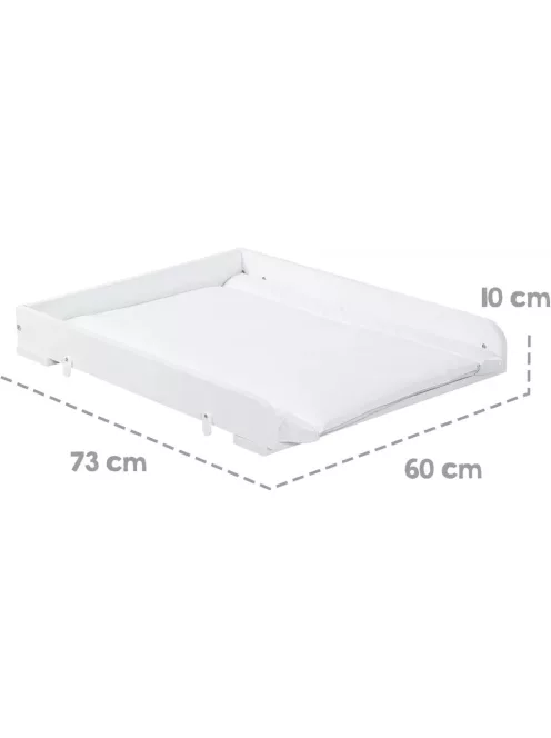 Roba Mosógépre való pelenkázó lap kerettel 60x73cm- OUTLET termék