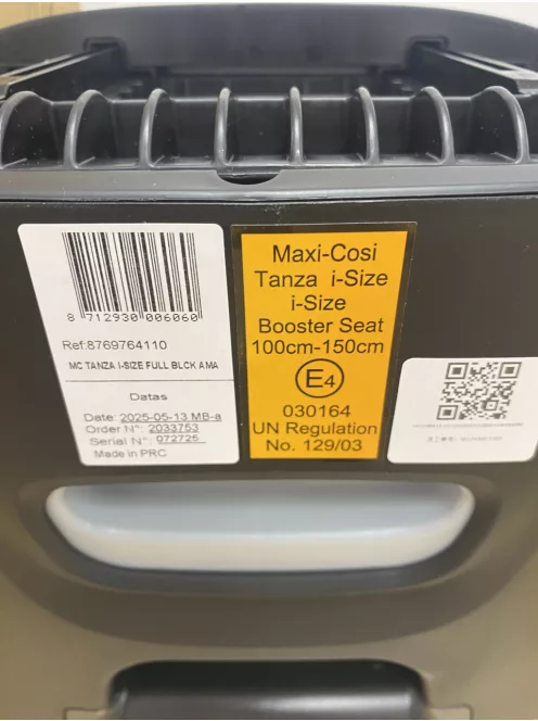 Maxi-Cosi Tanza i-Size Isofix gyerekülés, gyerekülés 100-150cm,OUTLET termék.