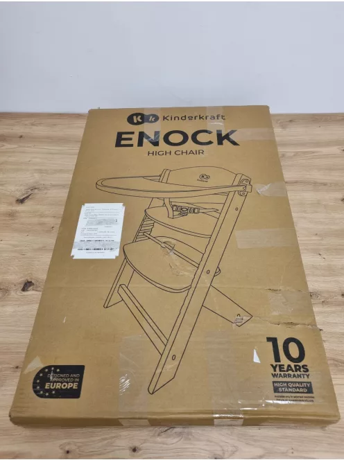  Kinderkraft Enock fa etetőszék, OUTLET termék