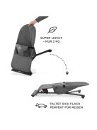 Kinderkraft MIMI pihenőszék 2 játékkal - szürke, OUTLET termék