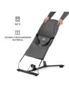 Kinderkraft MIMI pihenőszék 2 játékkal - szürke, OUTLET termék