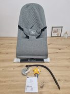 Kinderkraft MIMI pihenőszék 2 játékkal - szürke, OUTLET termék