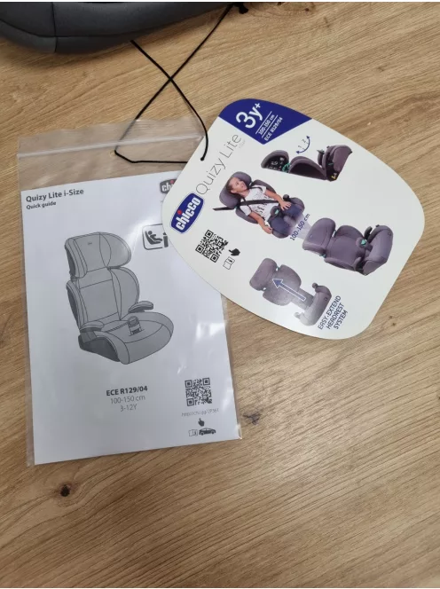 Chicco Quizy Lite i-Size 100-150cm gyerekülés, OUTLET termék