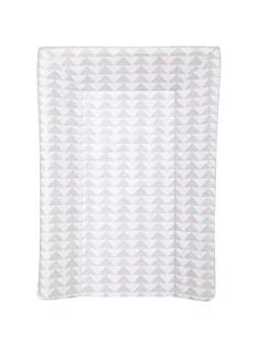   Babycalin 50x70cm-es pelenkázó lap - rózsaszín-szürke, OUTLET termék