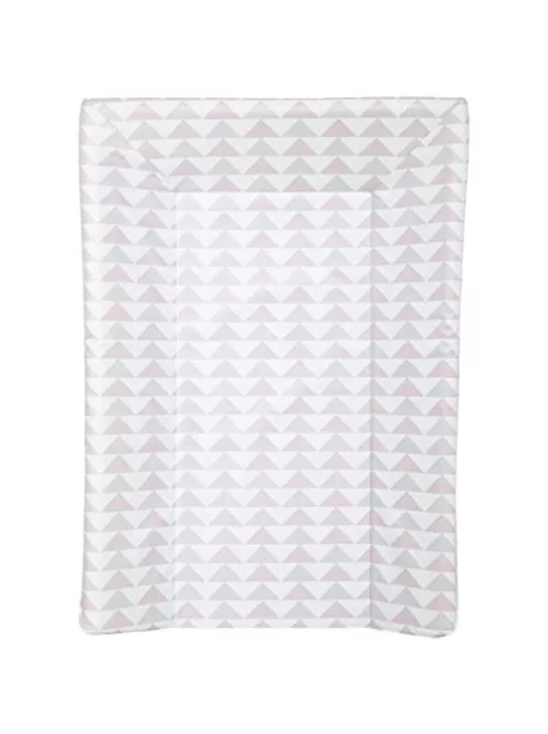Babycalin 50x70cm-es pelenkázó lap - rózsaszín-szürke, OUTLET termék