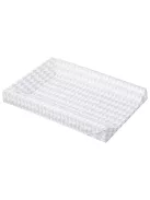 Babycalin 50x70cm-es pelenkázó lap - rózsaszín-szürke, OUTLET termék