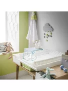 Babycalin 50x70cm-es pelenkázó lap - rózsaszín-szürke, OUTLET termék