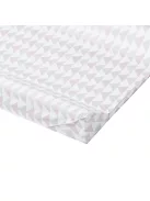 Babycalin 50x70cm-es pelenkázó lap - rózsaszín-szürke, OUTLET termék