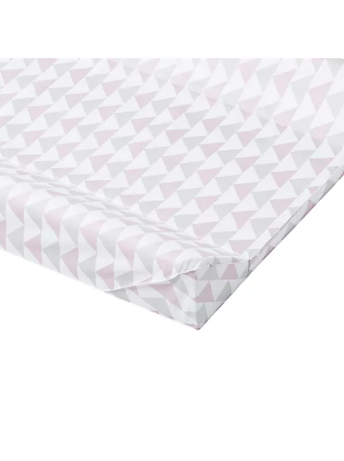 Babycalin 50x70cm-es pelenkázó lap - rózsaszín-szürke, OUTLET termék
