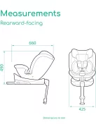Bebeconfort RevolveFix Plus 360° Isofix 40-150cm gyerekülés, OUTLET termék