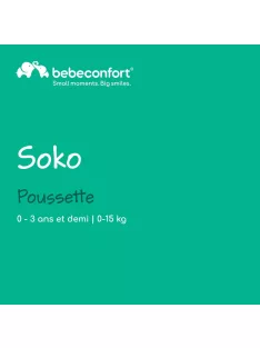 Bebeconfort Soko Ultra-kompakt babakocsi OUTLET termék