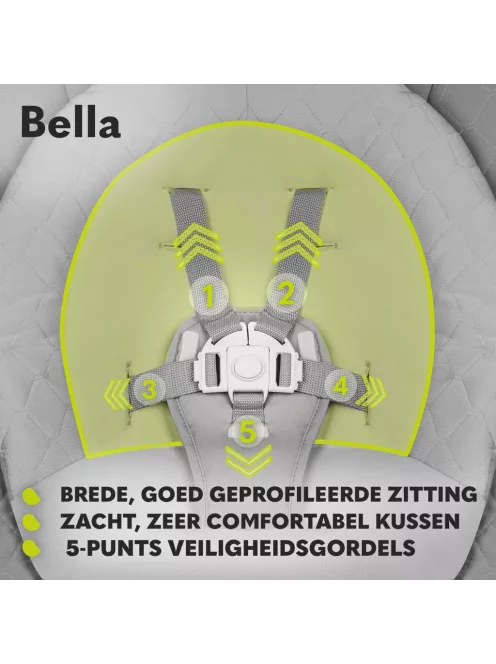 Lionelo Bella 360° elektromos pihenőszék, OUTLET termék