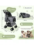 Mobiclinic Pets összecsukható kisállat kocsi, OUTLET termék