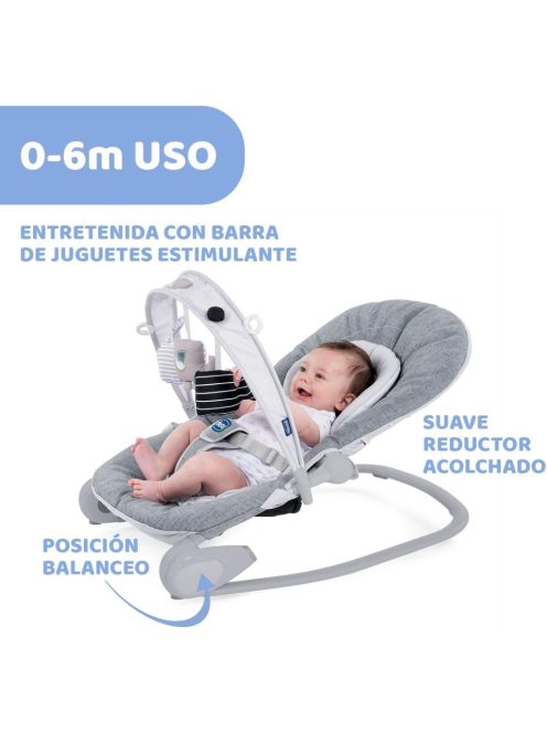 CHICCO HOOPLA PIHENŐSZÉK-szürke. OUTLET termék