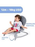 CHICCO HOOPLA PIHENŐSZÉK-szürke. OUTLET termék