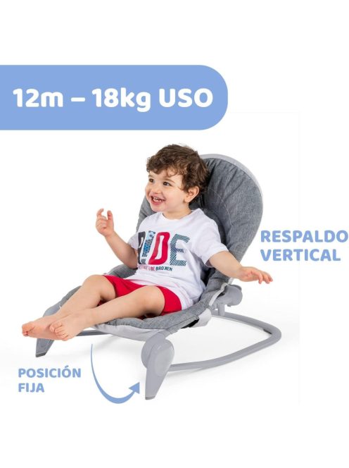 CHICCO HOOPLA PIHENŐSZÉK-szürke. OUTLET termék