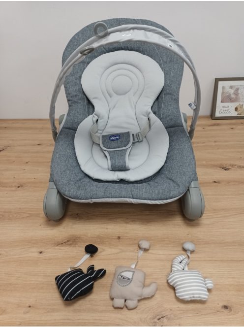 CHICCO HOOPLA PIHENŐSZÉK-szürke. OUTLET termék