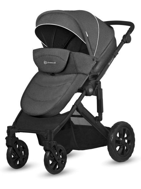 Kinderkraft Prime Lite 3 az 1-ben babakocsi szett Mink hordozóval, OUTLET termék